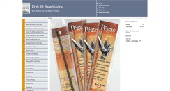 Desktop Screenshot of dndsawbladesonline.com